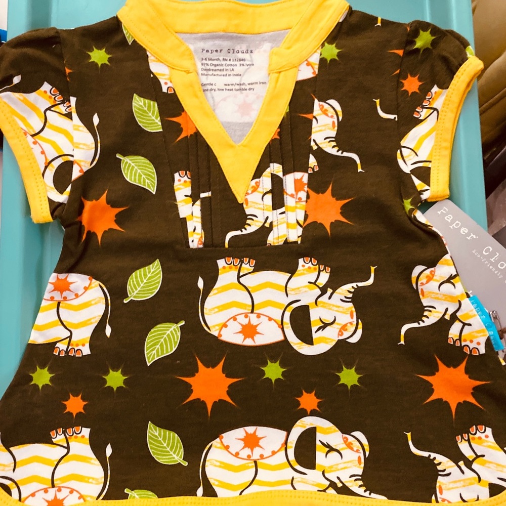 PAPER CLOUDZ Baby Dress 3-6 months NEW